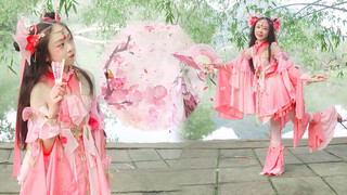 The dancing peach blossom fairy 