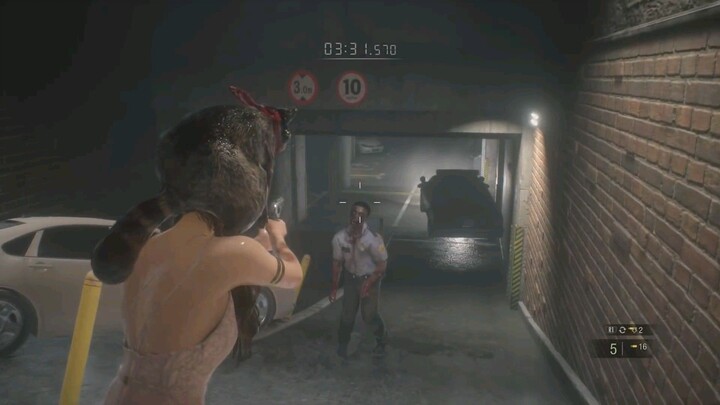 Resident Evil 2 Remake: Runaway DLC No Damage The Ghost Survivors (PS4 PRO)