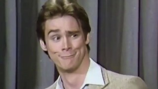 Jim Carrey lần đầu tiên xuất hiện trên TV vào năm 1983, bắt chước nhiều người nổi tiếng khác nhau