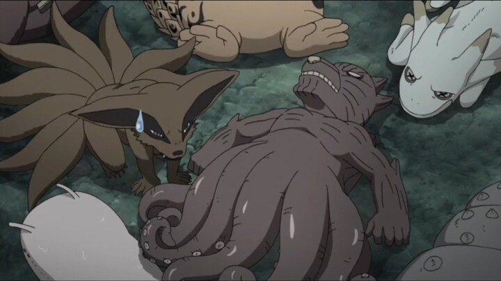 Killer Bee Gets Caught In The Infinite Tsukuyomi, The Fight Between The Jinchūriki And Akatsuki  Dub