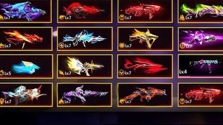 kumpulan gun evo terbaik free fire #ff #freefire #roblox #fishit