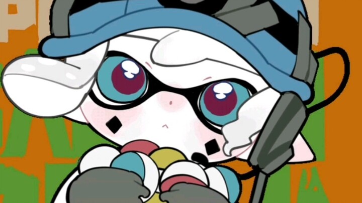 Life goes on, but the little squid gashapon