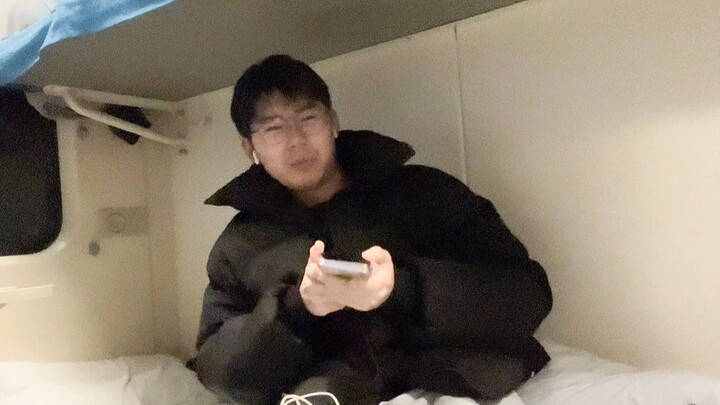 Going home for the holiday, I never expected to run into this kind of person on the train...