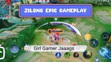 🐉Women can play Zilong too by yours truly Jaaags🤍