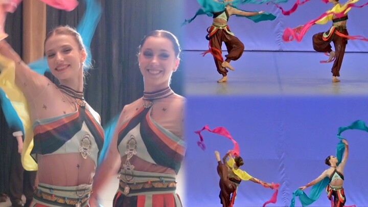 Xuất khẩu văn hóa Trung Quốc｜Hãy khiến trường ballet hàng đầu phải kinh ngạc Đôn Hoàng!