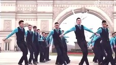 Wang Hedi danced in the C position in college. We spotted our Didi in the crowd at a glance! He was