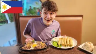 Americans Try SISIG and DYNAMITE for the First Time in The Philippines + J.CO Taste Test!