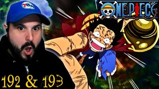 Ring The Bell!!! ONE PIECE Anime First Time Reaction Episode 192 & 193