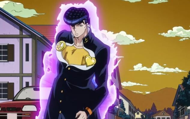 Jotaro, yang menderita glaukoma