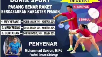 Dunia sport (peralatan olahraga)