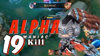 19 kill... cukup lah...