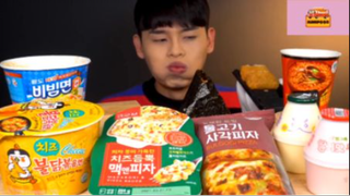 Mukbang mì Hàn Quốc #anngon