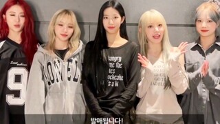 【LESSERAFIM】كشف لأول مرة عن ألوان شعر جميع العضوات بعد العودة! شعر أشقر وأحمر وألوان زاهية متعددة!