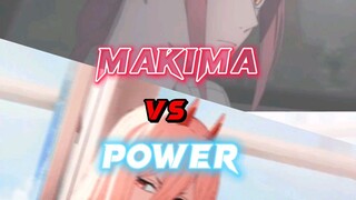 1v1 battle makima vs power