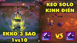 TOP khoảnh khắc điên rồ nhất Đấu Trường Chân Lý #65: Ekko 3 sao 1vs10, Kèo Solo kinh điển Zz'Rot