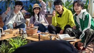 Shen Yue's latest group show of Wild Boar Family | Source: Weibo Xiaohongshu