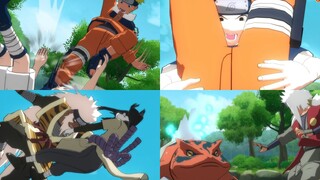 All Grabs - Naruto Ultimate Ninja Storm (60FPS)