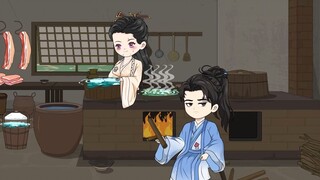 เธอจะขุดผักป่า 100 กิโลกรัมทุกคืนแต่ไม่เคยกินเลย เธอจะต้มผักเหล่านั้นให้เป็นน้ำค้างคืนแทน (ตอนที่ 13