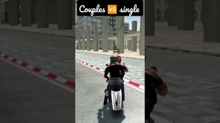 couples ride 🆚 single ride #trending #yt #shorts video #couples vs single #thanks_for_watching