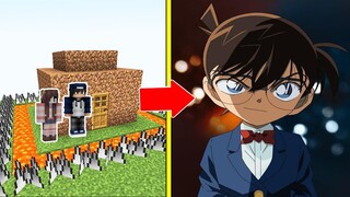 Thám Tử Lừng Danh Conan Tấn Công Nhà Được Bảo Vệ Bởi bqThanh và Ốc Trong Minecraft