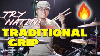 TRADITIONAL GRIP | Drum Lesson with Blue Arjona