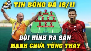 Đội Hình Ra Sân Chính Thức Mạnh Chưa Từng Thấy ĐTVN Đấu Ả Rập Xê Út: Công Phượng KHAI HỎA