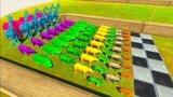 COLORED MAMMAL ANIMALS CHAMPIONSHIP - Animal Revolt Battle Simulator