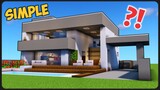 Cara Membuat Rumah Modern Perumahan Simple ! || Minecraft Modern Pt.65