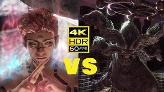 【4k】It took 1000 hours to restore the battle between Sukuna and Makura!!!