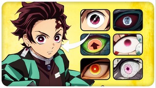 DEMON SLAYER EYE QUIZ 👁👺 Guess The Character By Eyes | Kimetsu no Yaiba Quiz ⚔️