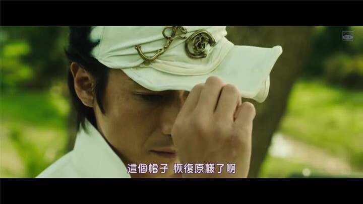 JOJO真人版的空条承太郎帽子也太还原了吧 哈哈哈