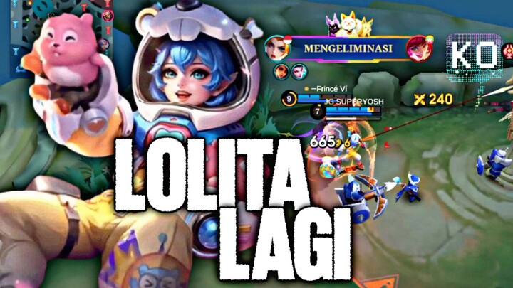 PAKE LOLITA LAGI!! COUNTER HERO BASSIC ATTACK!! - Mobile Legends