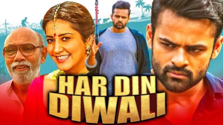 Prati RojuPandaage -Har DinDiwali (2019)Dual Audio[Hindi ORG &Telugu] WEB-DL 480p,720p