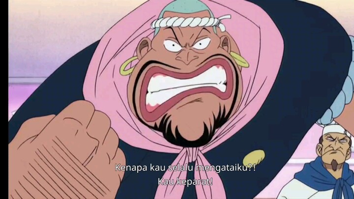 Kepergian Sanji dari Baratie, Luffy menolak Buku Catatan Zeff Si Kaki Merah😂