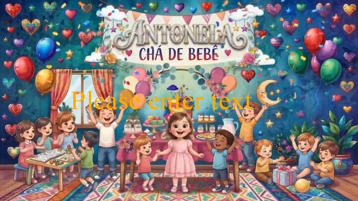 Antonela's baby shower