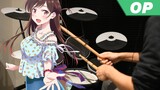 Kanojo, Okarishimasu OP -【Centimeter (センチメートル)】by the peggies - Drum Cover