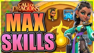 Maxing Zayda and Forondil! [lucky spins] Call of Dragons