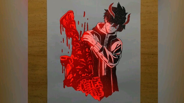 Drawing Ichinose Shiki Tougen Anki