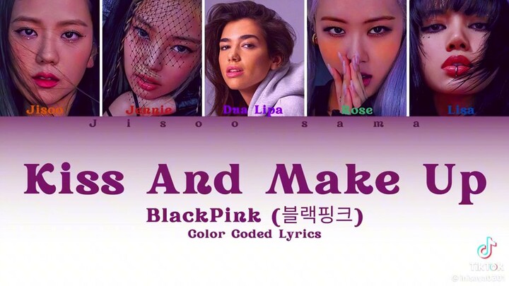 kiss and make up black pink