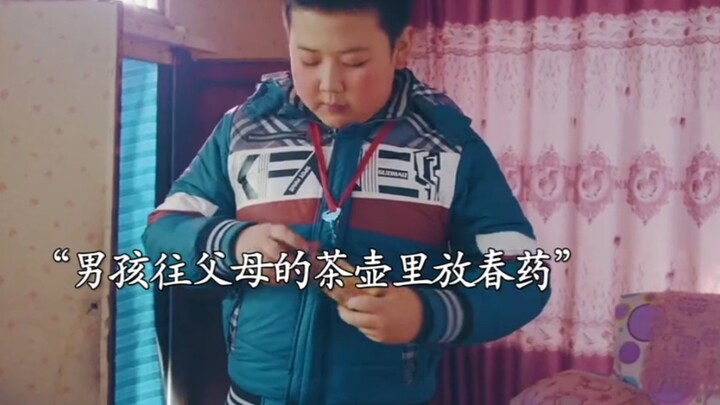 A boy added something to his parents’ thermos, leaving them sleepless all night.