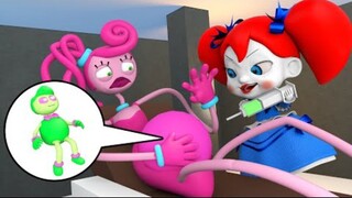 Monster Academy Episode 1531 Mumi berkaki panjang memiliki bayi Tantangan Hamil 2 Waktu bermain poppy 2 animasi Minecraft