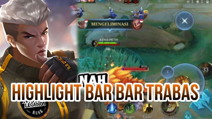 HIGHLIGHT BAR BAR TRABAS