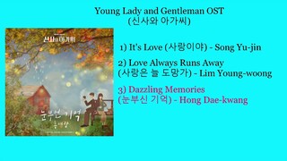 [OST 1-3] Young Lady and Gentleman (신사와 아가씨) - Ji Hyun-Woo, Lee Se-Hee, Kang Eun-Tak, Park Ha-Na