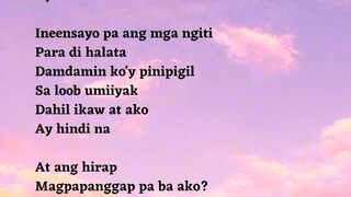 At Ang hirap  by: Angeline Quinto