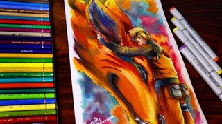 Desenhando Kurama | Naruto - Desabafo Adeus Kurama