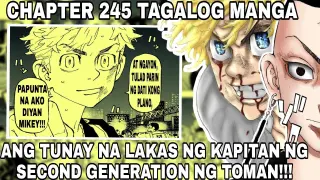 Tokyo Revengers Tagalog |Chapter 245 | Ang Tunay na LAKAS ng kapitan ng 2nd Generation ng Toman