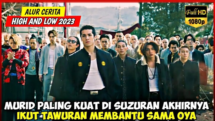 MONSTER SUZURAN BERGABUNG DENGAN SEKOLAH HOUSEN DAN IKUT TAWURAN‼️HIGH AND LOW THE WORST X CROSS