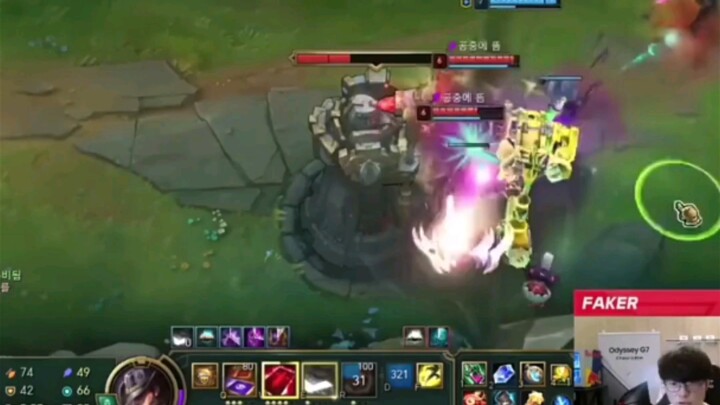 Faker’s god-tier positioning completely flummoxed Akali!