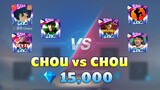 CHOU VS CHOU FAMOUS CONTENT CREATOR BATTLE 2ND GAME