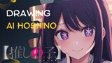 Ai Hoshino|Oshi No Ko|SpeeDrawing